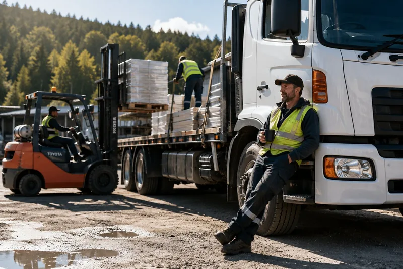 Transport team keeping field operations moving